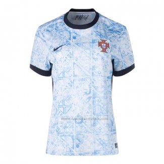 2ª Camiseta Portugal Mujer 2024