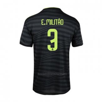 3ª Camiseta Real Madrid Jugador E.Militao 2022-2023