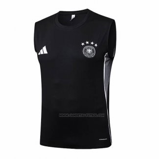 Camiseta de Entrenamiento Alemania Sin Mangas 2025-2026 Negro