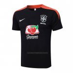Camiseta de Entrenamiento Brasil 2025-2026 Negro