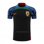 Camiseta de Entrenamiento Portugal 2022-2023 Negro