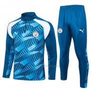 Chandal de Sudadera del Manchester City 2023-2024 Azul