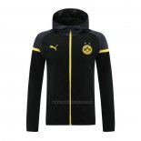 Chaqueta con Capucha del Borussia Dortmund 2024-2025 Negro