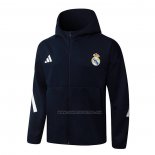 Chaqueta con Capucha del Real Madrid 2025-2026 Negro