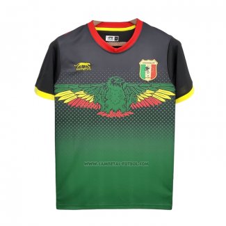 Tailandia Camiseta Mali 2022 Negro y Verde