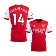 1ª Camiseta Arsenal Jugador Aubameyang 2021-2022