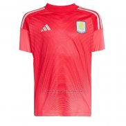 Camiseta Aston Villa Portero 2025-2026 Rojo