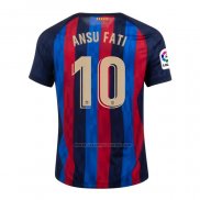 1ª Camiseta Barcelona Jugador Ansu Fati 2022-2023