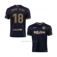 2ª Camiseta Barcelona Jugador Jordi Alba 2020-2021