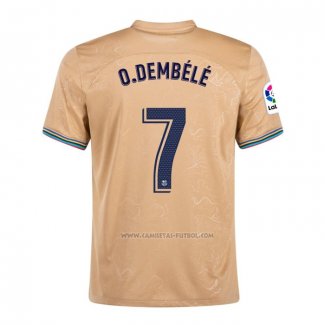 2ª Camiseta Barcelona Jugador O.Dembele 2022-2023