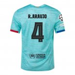 3ª Camiseta Barcelona Jugador R.Araujo 2023-2024