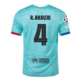 3ª Camiseta Barcelona Jugador R.Araujo 2023-2024