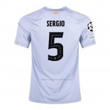 3ª Camiseta Barcelona Jugador Sergio 2022-2023