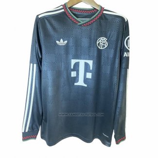 2ª Camiseta Bayern Munich Manga Larga 2025-2026