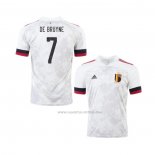2ª Camiseta Belgica Jugador De Bruyne 2020-2021