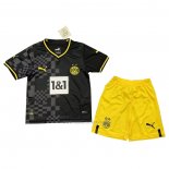 2ª Camiseta Borussia Dortmund Nino 2022-2023