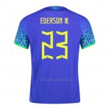 2ª Camiseta Brasil Jugador Ederson M. 2022