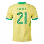 1ª Camiseta Brasil Jugador Endrick 2024