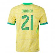 1ª Camiseta Brasil Jugador Endrick 2024