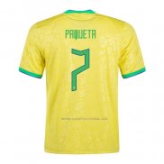 1ª Camiseta Brasil Jugador Paqueta 2022