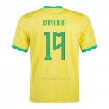 1ª Camiseta Brasil Jugador Raphinha 2022