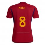 1ª Camiseta Espana Jugador Koke 2022