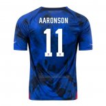 2ª Camiseta Estados Unidos Jugador Aaronson 2022