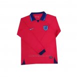 2ª Camiseta Inglaterra Manga Larga 2022
