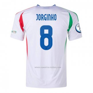 2ª Camiseta Italia Jugador Jorginho 2024-2025