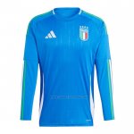 1ª Camiseta Italia Manga Larga 2024-2025