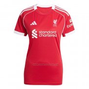 1ª Camiseta Liverpool Mujer 2025-2026