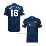 3ª Camiseta Manchester United Jugador B.Fernandes 2021-2022
