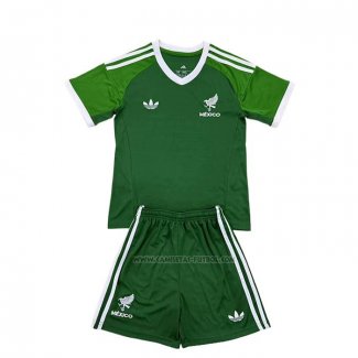 1ª Camiseta Mexico Portero Nino 2025