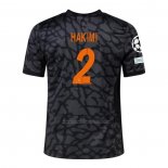 3ª Camiseta Paris Saint-Germain Jugador Hakimi 2023-2024