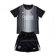 1ª Camiseta Paris Saint-Germain Portero Nino 2025-2026 Negro