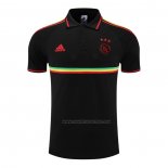 Camiseta Polo del Ajax 2022-2023 Negro