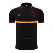 Camiseta Polo del Ajax 2022-2023 Negro