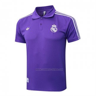 Camiseta Polo del Real Madrid 2025-2026 Purpura