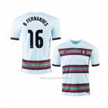 2ª Camiseta Portugal Jugador B.Fernandes 2020-2021
