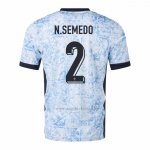 2ª Camiseta Portugal Jugador N.Semedo 2024
