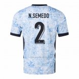 2ª Camiseta Portugal Jugador N.Semedo 2024