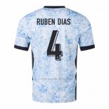 2ª Camiseta Portugal Jugador Ruben Dias 2024