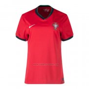 1ª Camiseta Portugal Mujer 2024