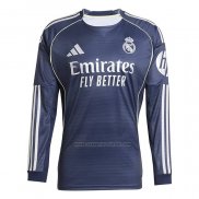 2ª Camiseta Real Madrid Manga Larga 2025-2026
