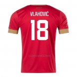 1ª Camiseta Serbia Jugador Vlahovic 2022