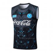 Camiseta de Entrenamiento Napoli Sin Mangas 2025-2026 Negro
