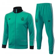 Chandal de Chaqueta del Liverpool Nino 2025-2026 Verde