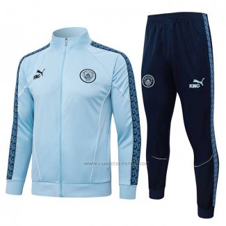 Chandal de Chaqueta del Manchester City 2025-2026 Azul