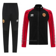 Chandal de Chaqueta del Manchester United 2025-2026 Negro