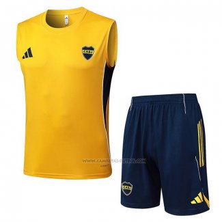 Chandal del Boca Juniors Sin Mangas 2025-2026 Amarillo